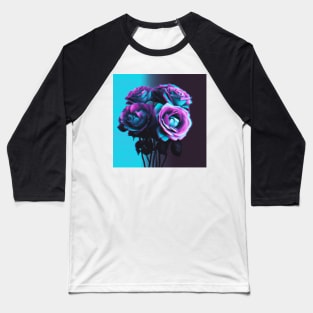 Lively Roses Baseball T-Shirt